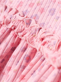 NAME IT Modal Rib Kjole Olea Candy Pink